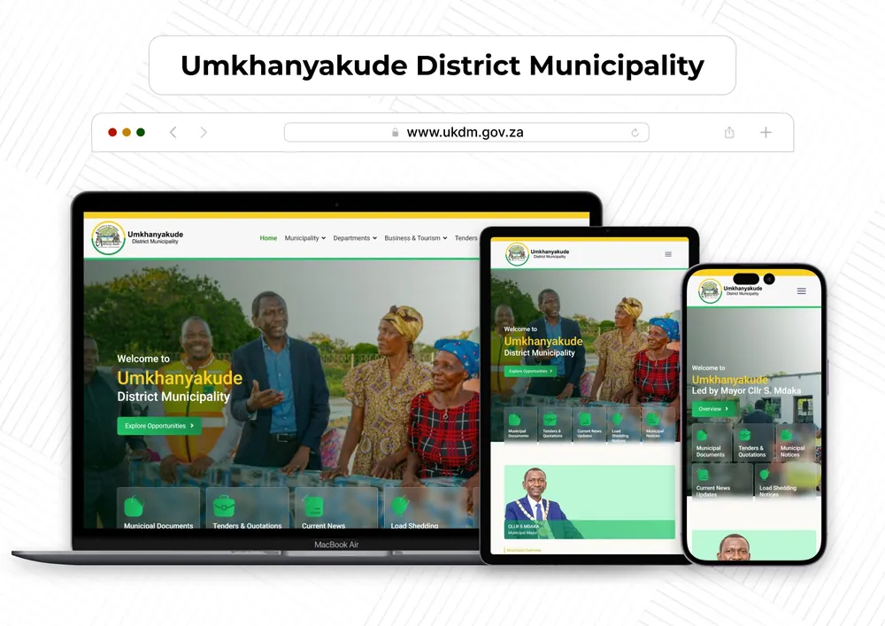Umkhanyakude District Municipality website project