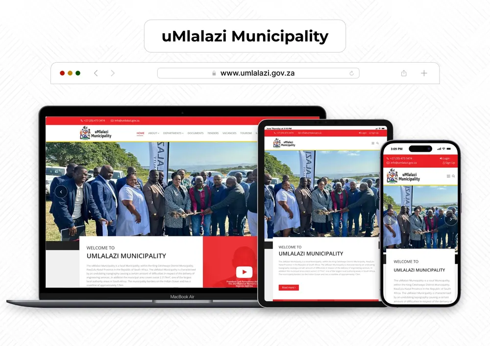 uMlalazi Municipality website project