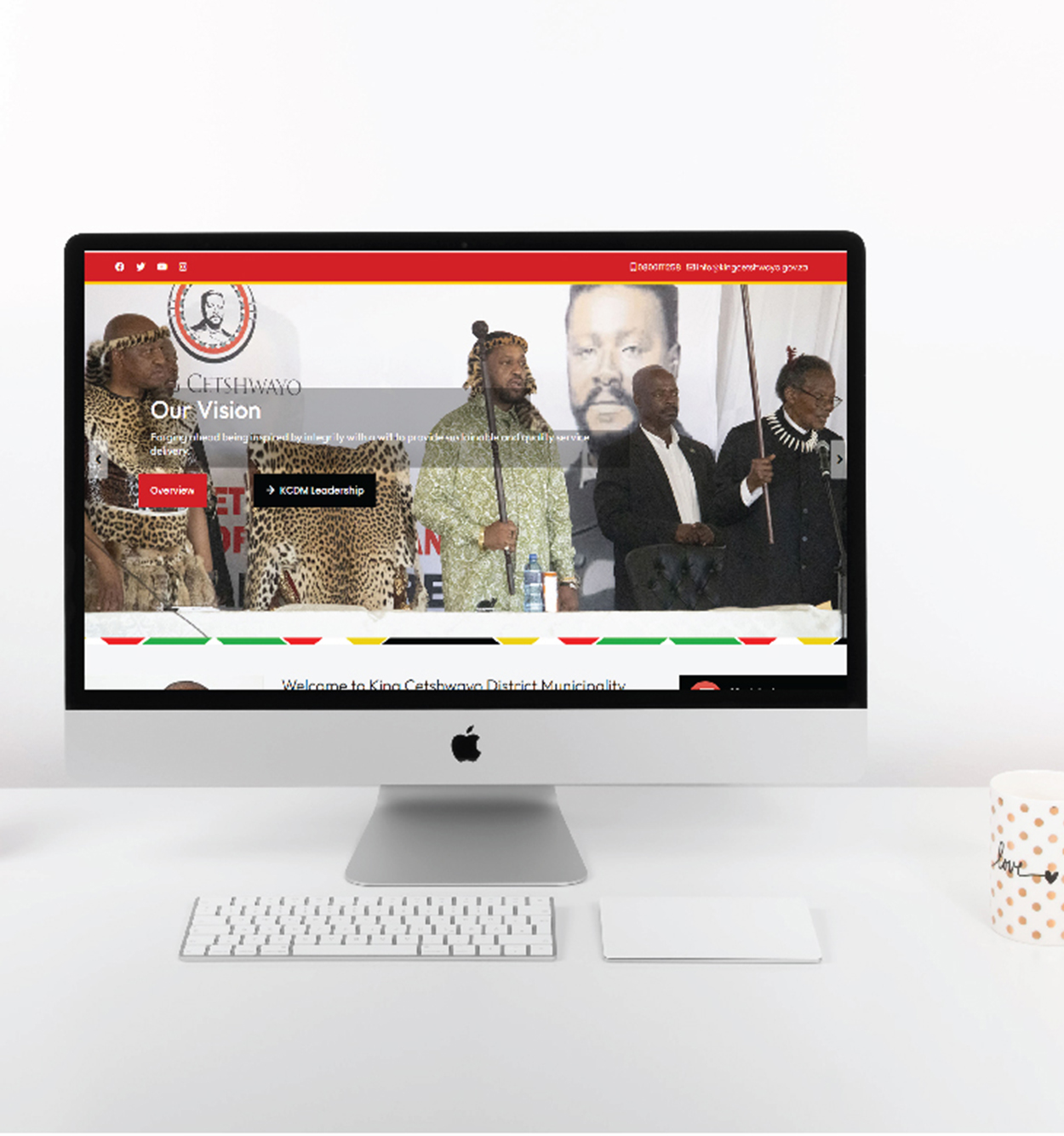 King Cetswayo Municipality Website Design