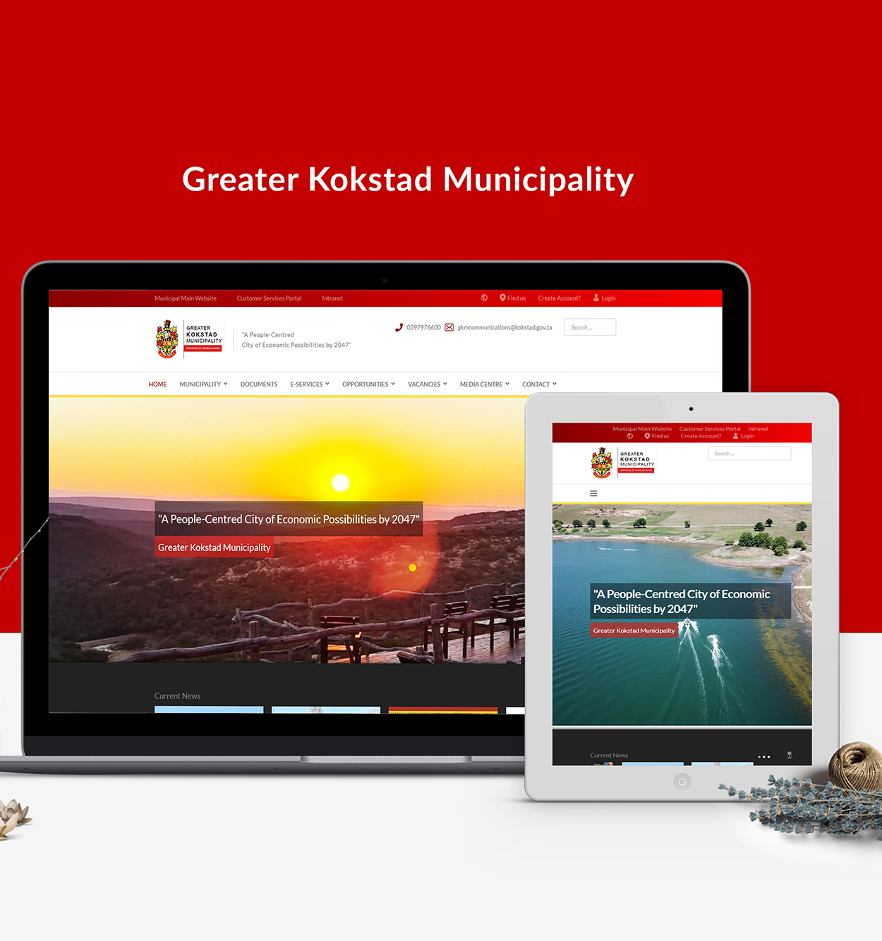 Kokstad Municipality Website Design