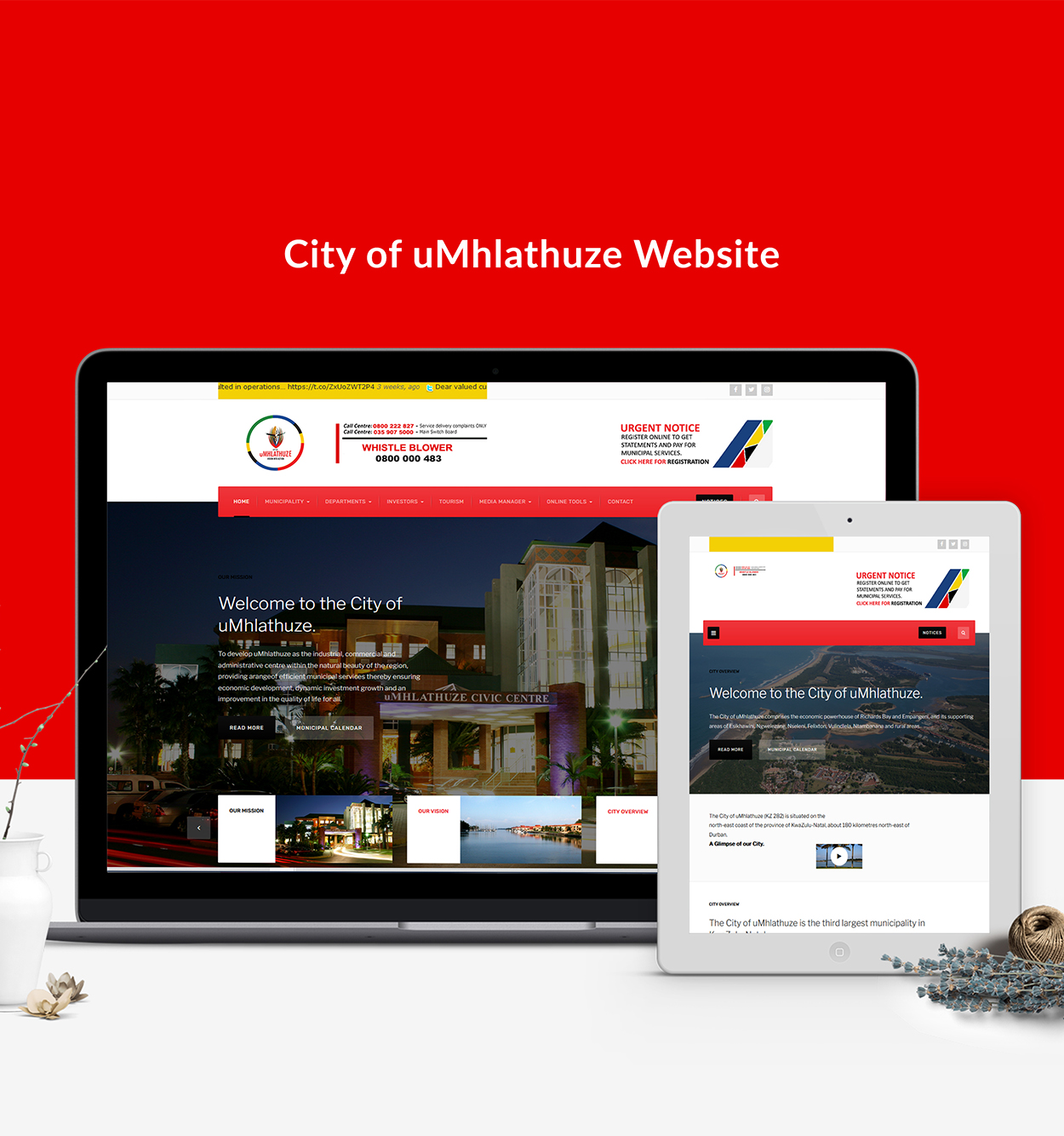 uMhlathuze Municipality Website